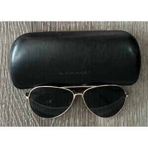 Banana Republic Leighton's Tort Aviator Sunglasses Tortoise Gold